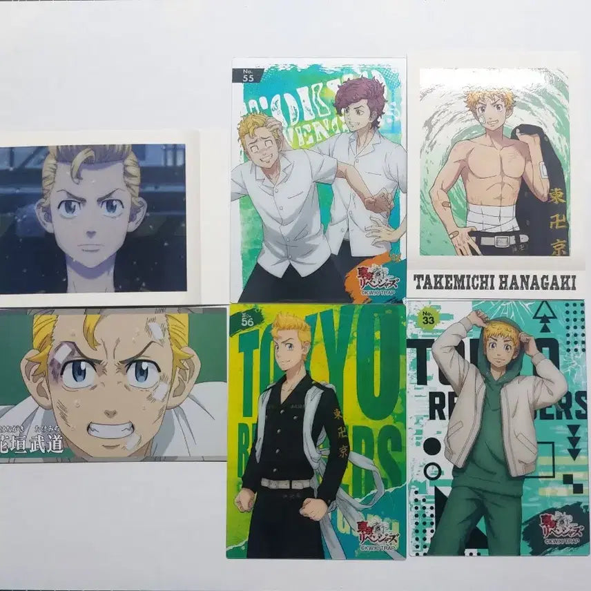 [BUNJANG] Tokyo Revengers Hanagaki Takeomi Bundle Set Cards / 도쿄 리벤져스 도리벤 하나가키 타케미치 카드 일괄