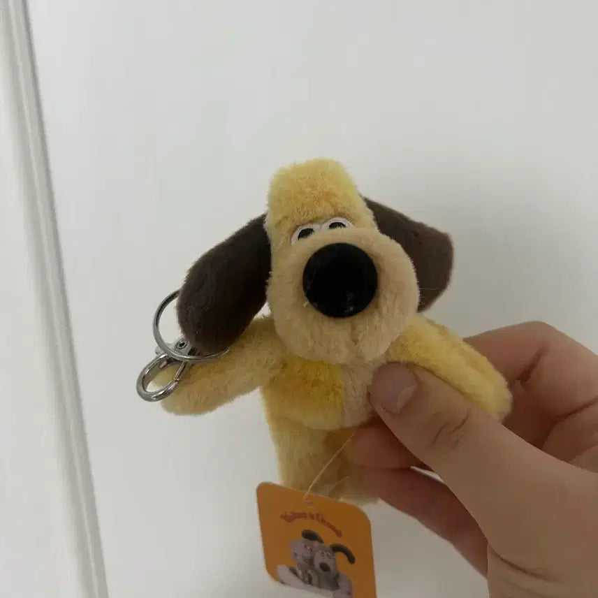 [BUNJANG] Wallace and Gromit Gromit Keyring / 월레스와 그로밋 그로밋 인형 키링