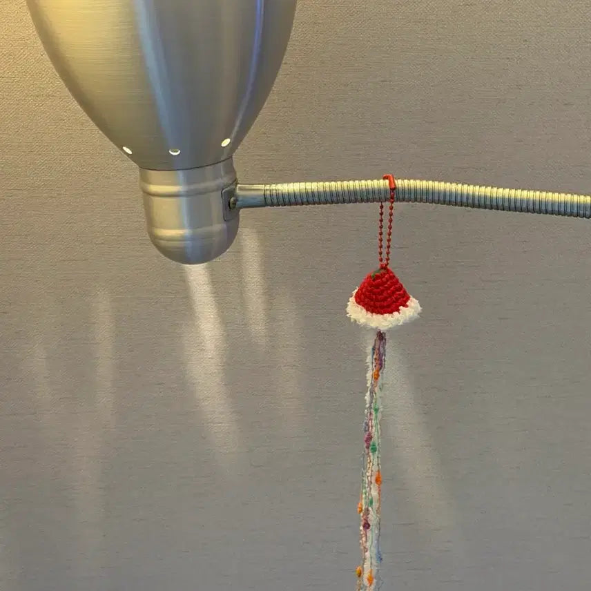 [BUNJANG] Tomato Crochet Jellyfish Keyring Mobile / 토마토 뜨개 해파리 키링 모빌