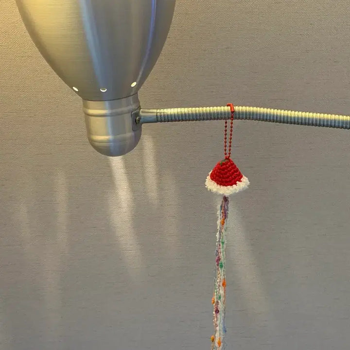 [BUNJANG] Tomato Crochet Jellyfish Keyring Mobile / 토마토 뜨개 해파리 키링 모빌