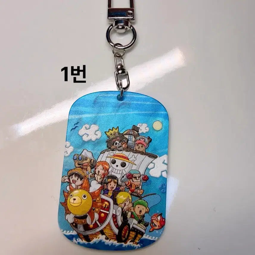 [BUNJANG] One Piece/Demon Slayer Acrylic Keyring / 원피스 아크릴키링 3종 디자인 선택 귀칼