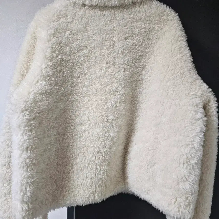 [BUNJANG] Zigzag ABLY Shearling Collar Fur Jacket / 지그재그 에이블리 양털 카라 퍼 자켓 (새상품)