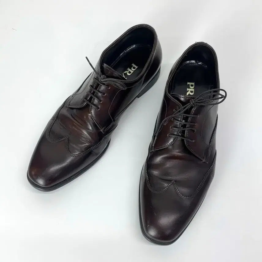 [BUNJANG] Prada Leather Derby Shoes / 프라다 레더 더비 슈즈