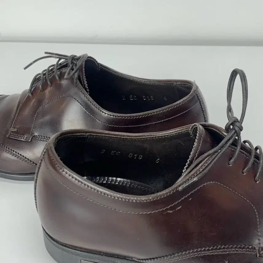 [BUNJANG] Prada Leather Derby Shoes / 프라다 레더 더비 슈즈