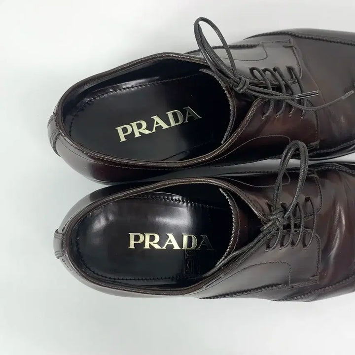 [BUNJANG] Prada Leather Derby Shoes / 프라다 레더 더비 슈즈