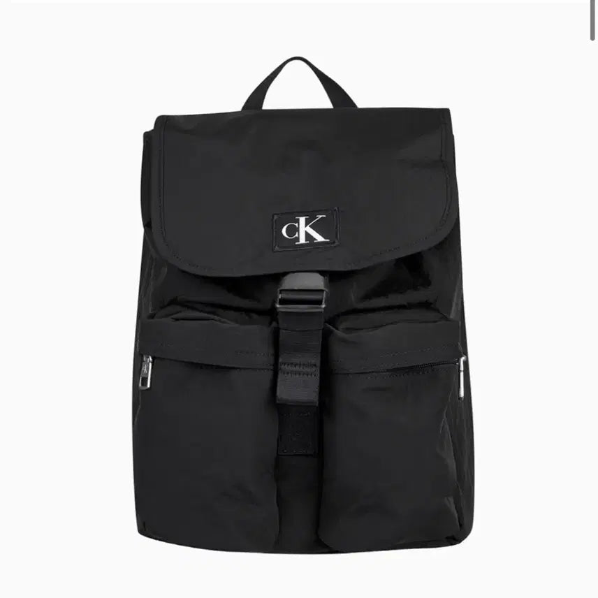 [BUNJANG] Calvin Klein Black Backpack / 캘빈클라인 블랙 백팩