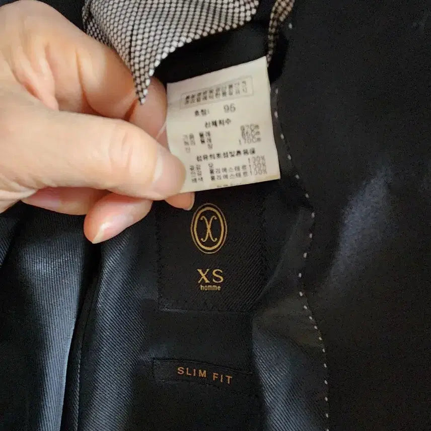 [BUNJANG] XS Homme Black Suit Jacket / XS homme 블랙 정장 자켓 95