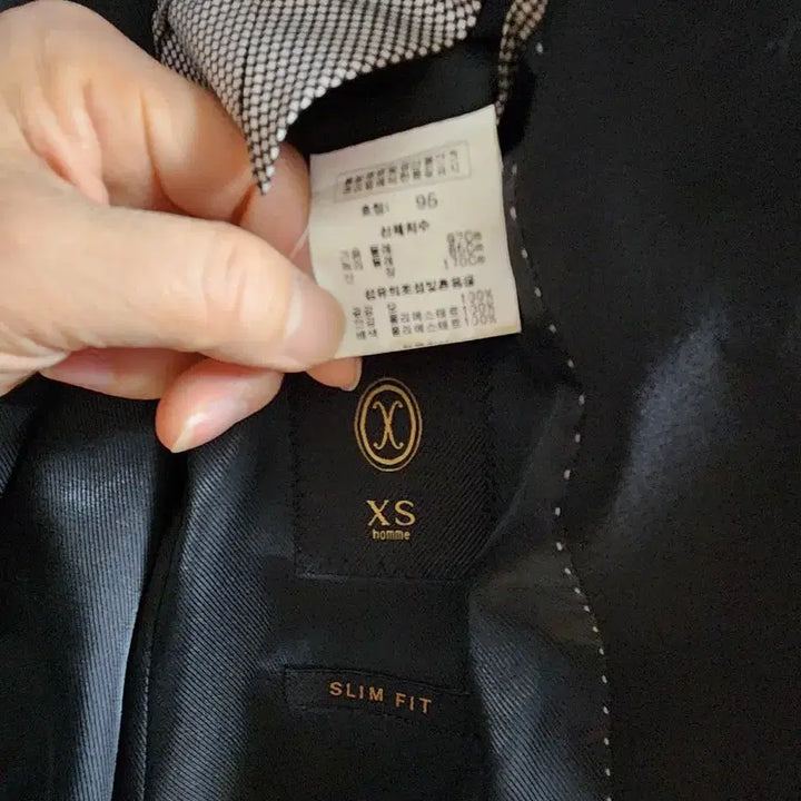 [BUNJANG] XS Homme Black Suit Jacket / XS homme 블랙 정장 자켓 95