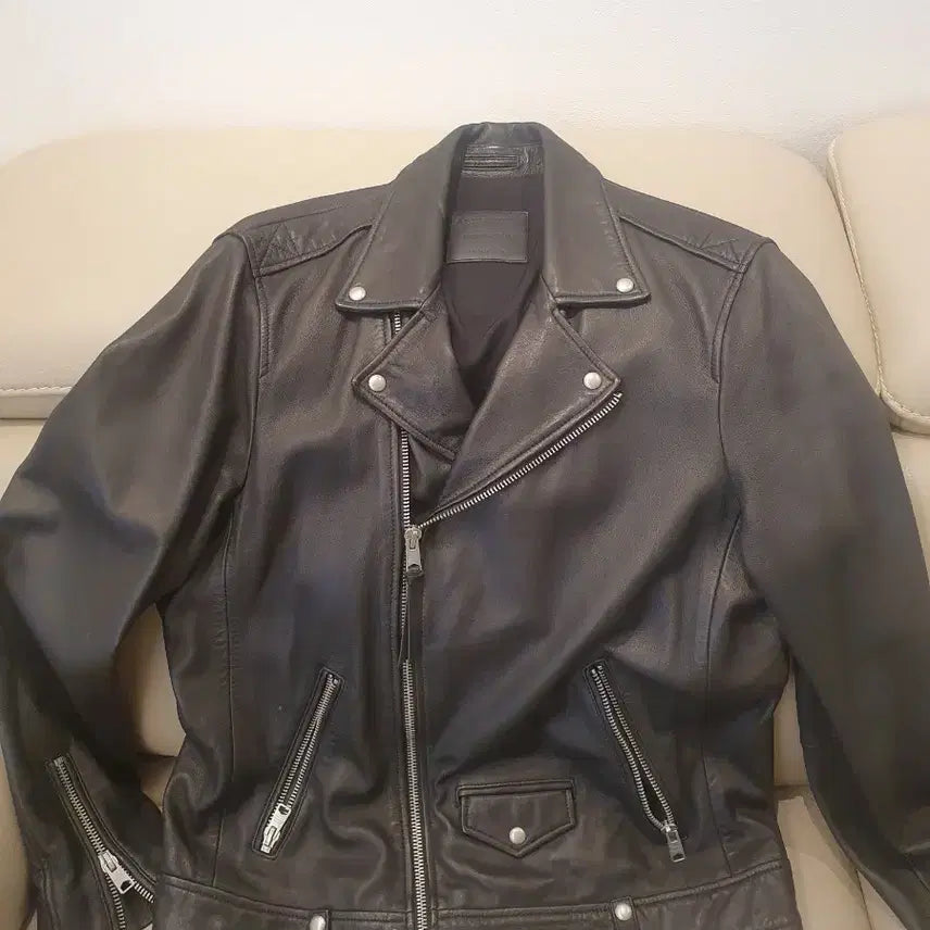 [BUNJANG] AllSaints Millo Leather Rider Jacket / 올세인츠 밀로 라이더 자켓