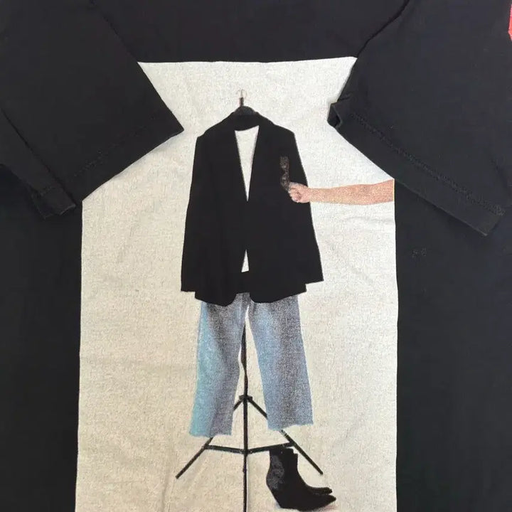 [SOLD OUT] ZARA 자라 우먼 프린팅 반팔 티셔츠 블랙