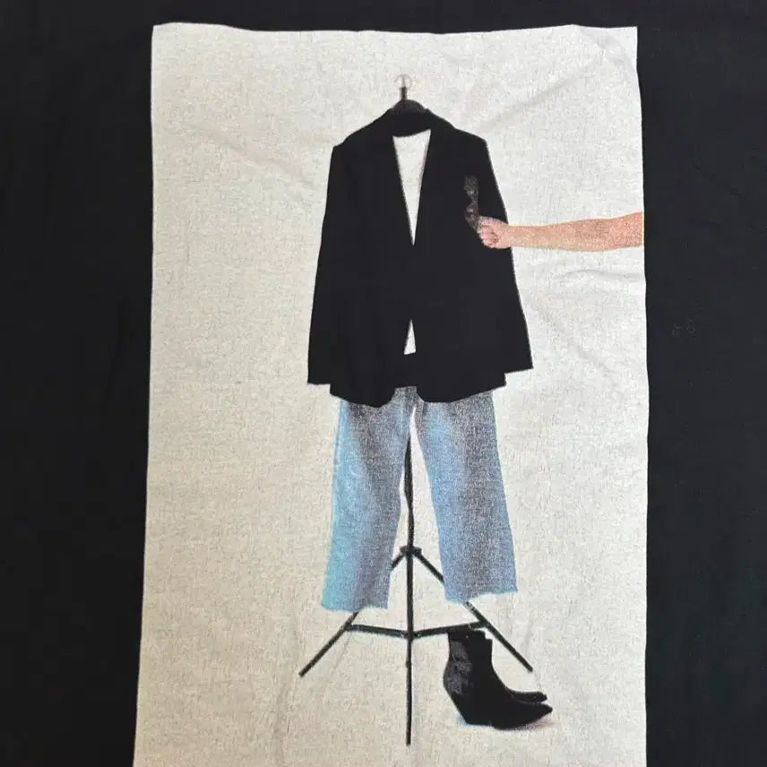 [SOLD OUT] ZARA 자라 우먼 프린팅 반팔 티셔츠 블랙
