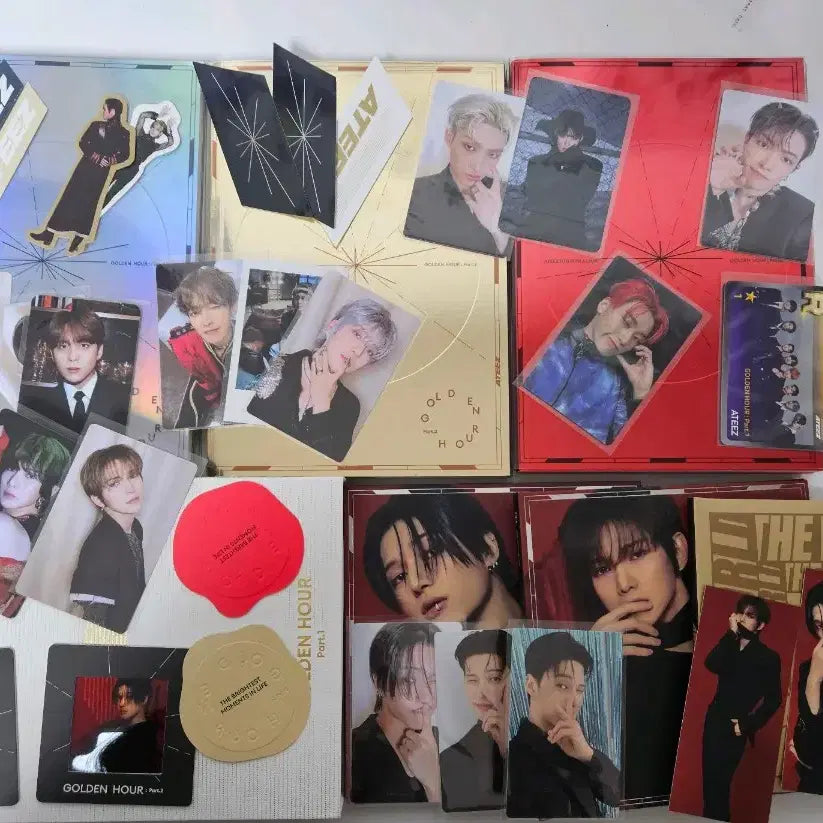 [BUNJANG] ATEEZ Album Bundle Set / (일괄)포카포함 에이티즈 앨범 정리