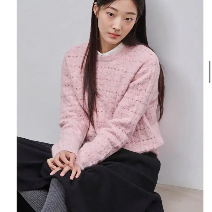 [BUNJANG] Beanpole Alpaca Knit Sweater / [새상품] 빈폴 알파카 니트
