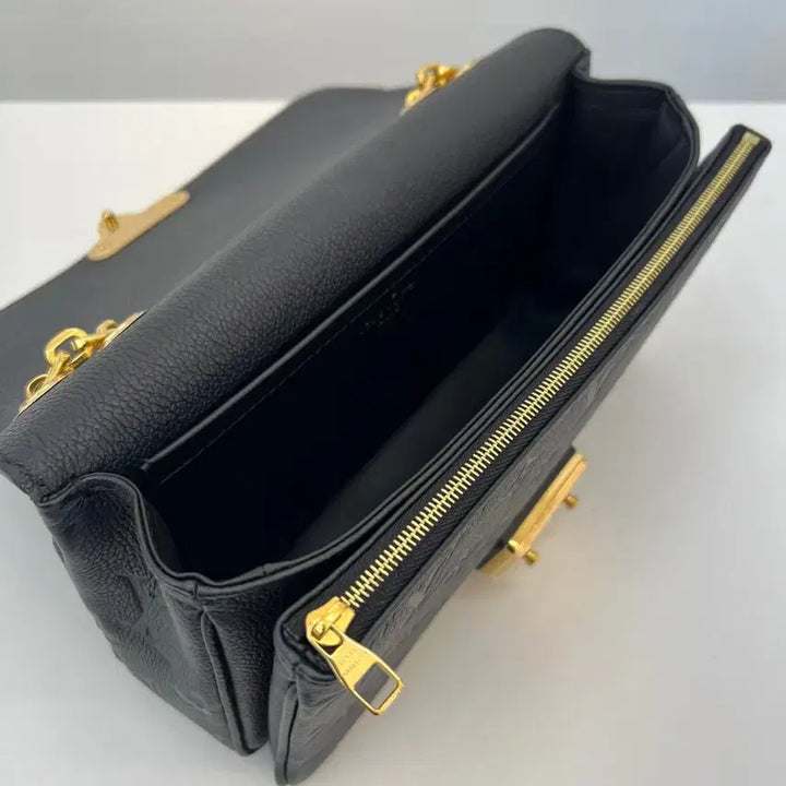 [BUNJANG] Louis Vuitton Empreinte Marceau Shoulder Bag - Black / [중고명품 럭스올 울산점]루이비통 앙프렝뜨 마르소 숄더백 블랙 내장칩