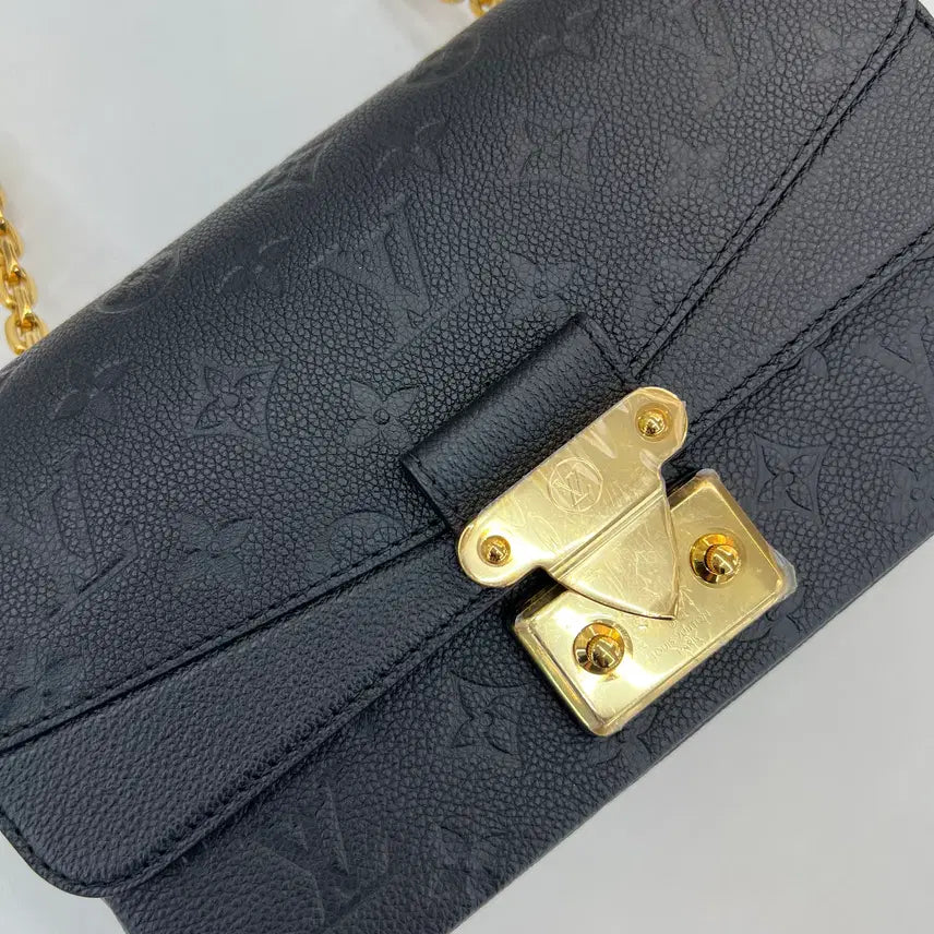[BUNJANG] Louis Vuitton Empreinte Marceau Shoulder Bag - Black / [중고명품 럭스올 울산점]루이비통 앙프렝뜨 마르소 숄더백 블랙 내장칩