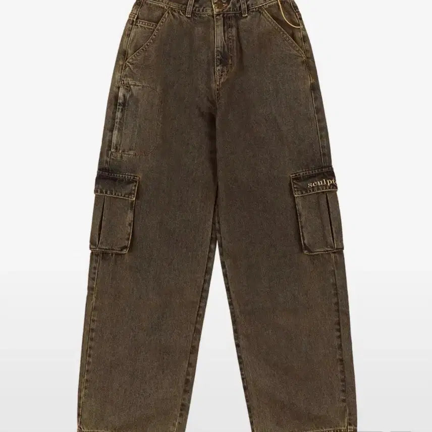 [BUNJANG] Sculptor Cargo Pants Vintage Brown XS / 스컬프터 카고바지 빈티지브라운 xs