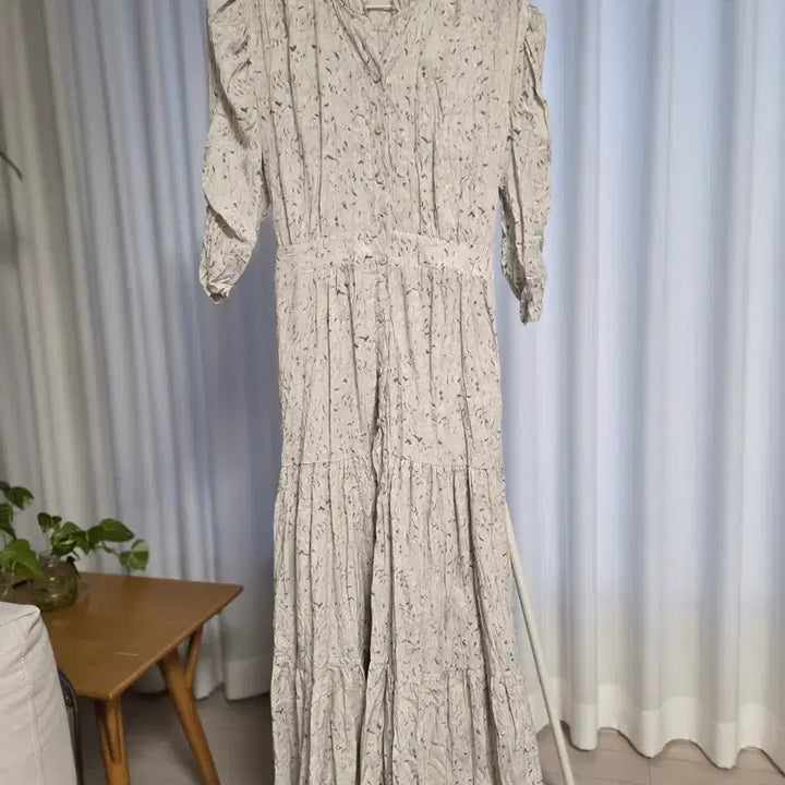 [BUNJANG] Nymph 7/10 Length Long Dress / 님프 7부 롱 원피스