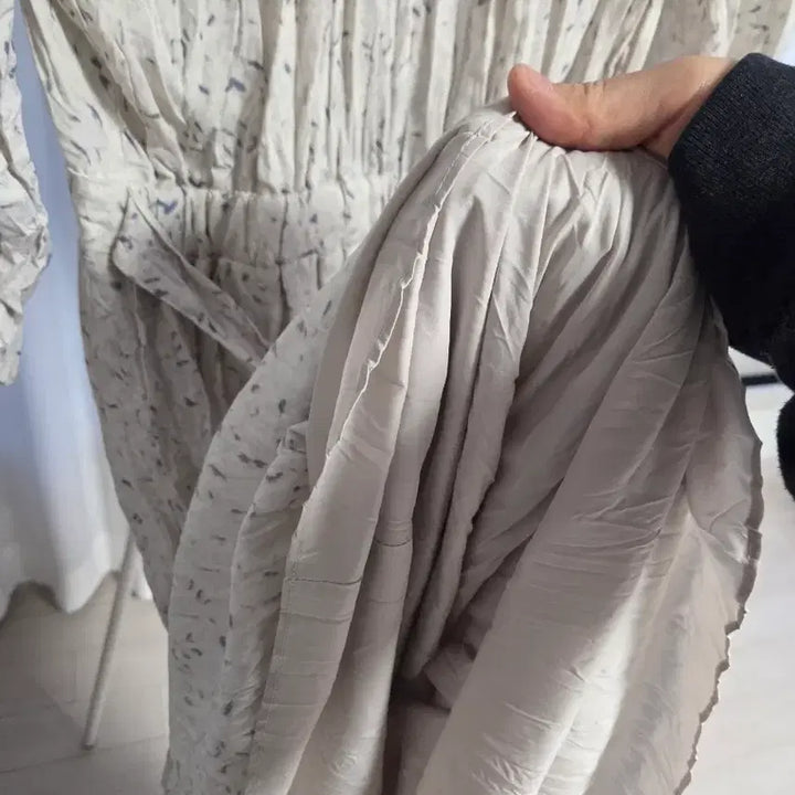 [BUNJANG] Nymph 7/10 Length Long Dress / 님프 7부 롱 원피스