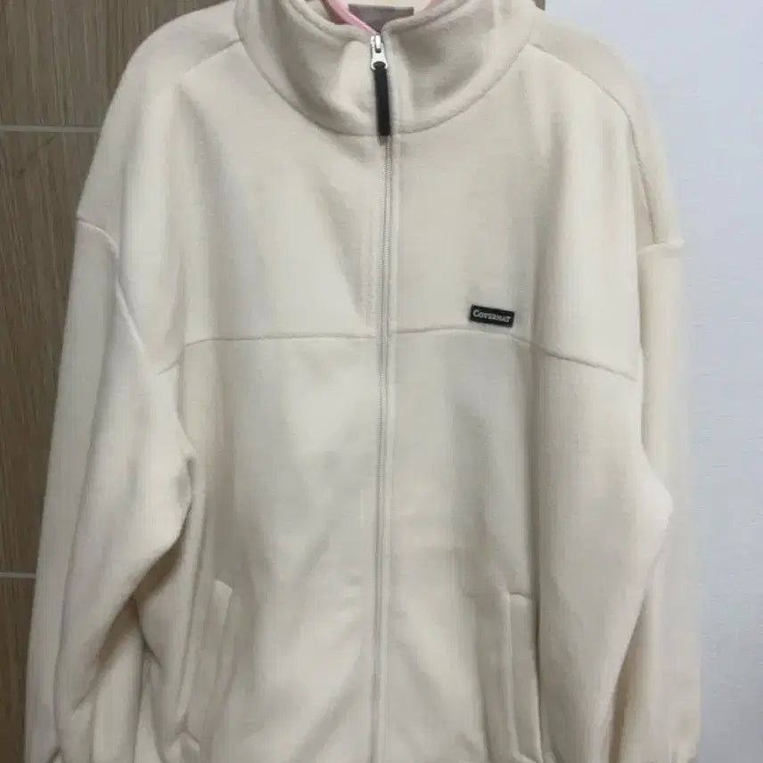 [BUNJANG] Ivory Hoodie M / 아이보리 후드집업 M