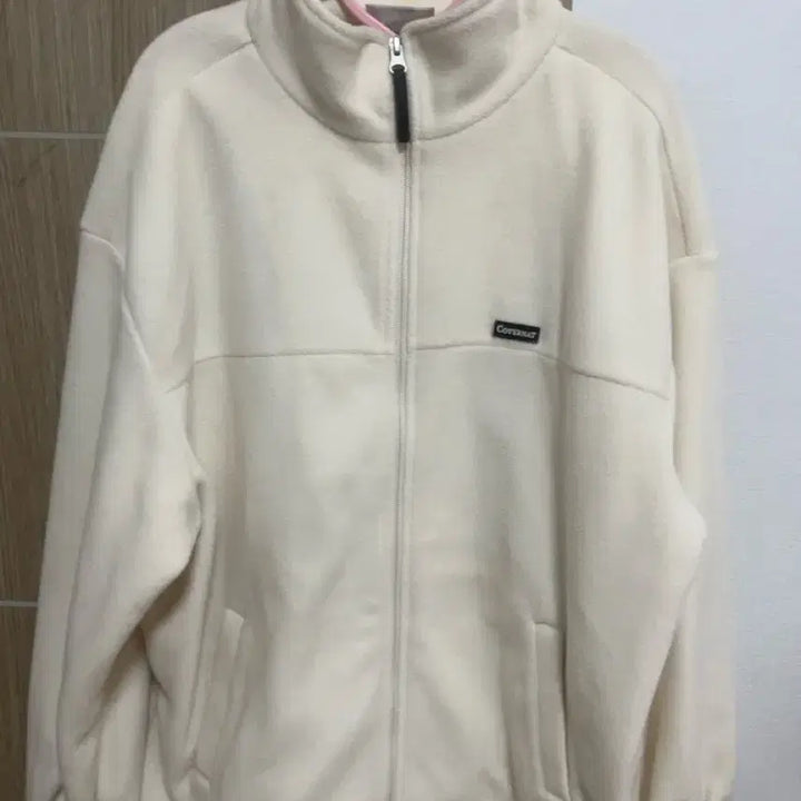 [BUNJANG] Ivory Hoodie M / 아이보리 후드집업 M