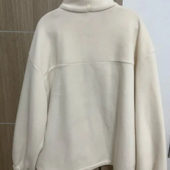 [BUNJANG] Ivory Hoodie M / 아이보리 후드집업 M