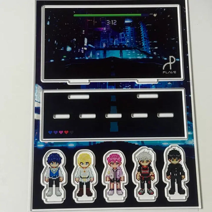 [BUNJANG] PLAVE Pixel World Diorama Acrylic / 플레이브 픽셀월드 디오라마 아크릴