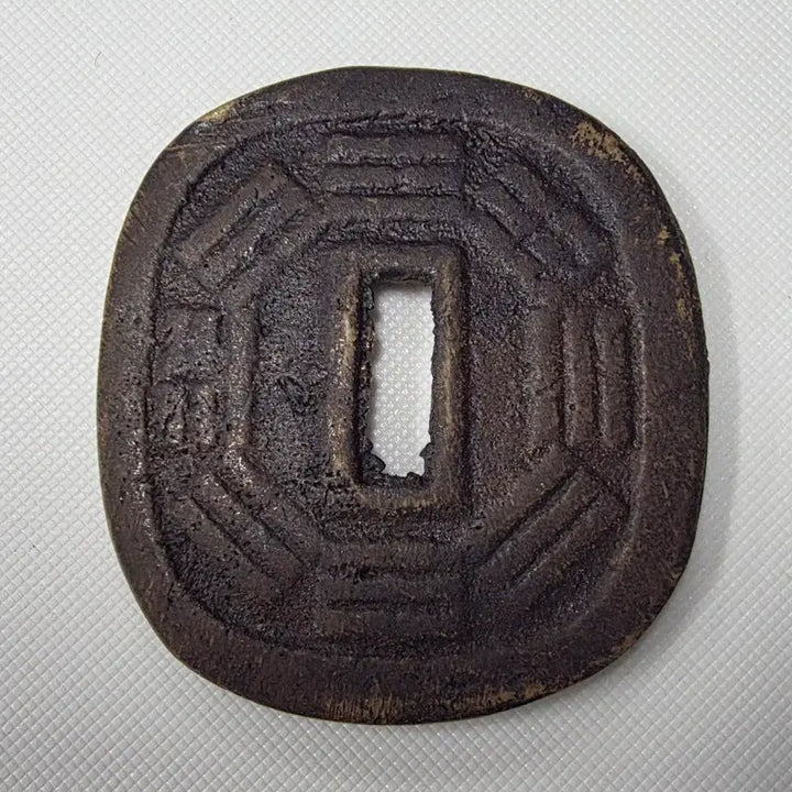 [BUNJANG] Japanese Edo Period Akita Tsuba 100 Mon Coin / [희귀][인기] 아키다츠바100문 대형 엽전  ZK1336