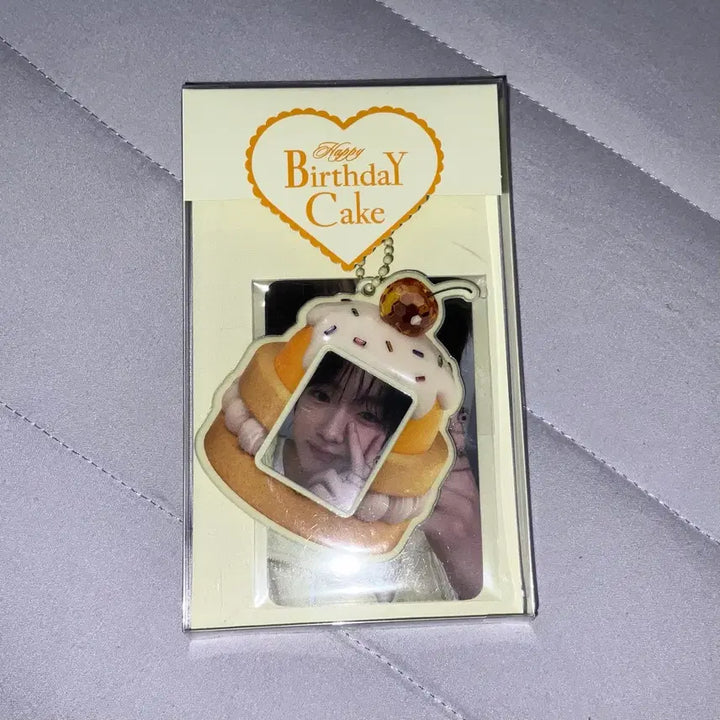 [SOLD OUT] 미개봉 엔시티위시 사쿠야 생일 포카 케이크 키링 엠디 2024 NCT
