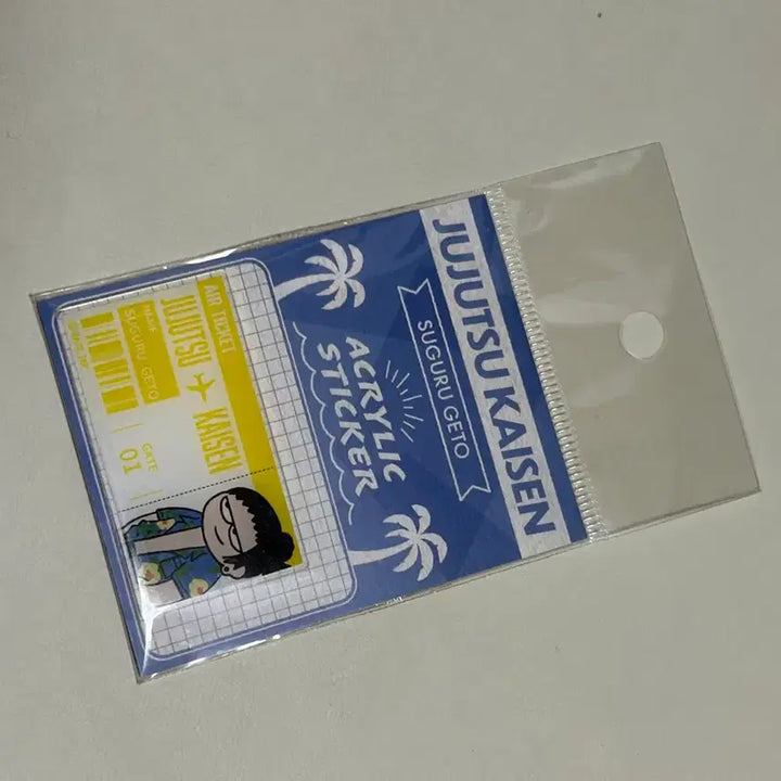 [BUNJANG] Jujutsu Kaisen Geto Acrylic Sticker / 새제품)주술회전 게토 스티커 아크릴 티켓 양도합니다