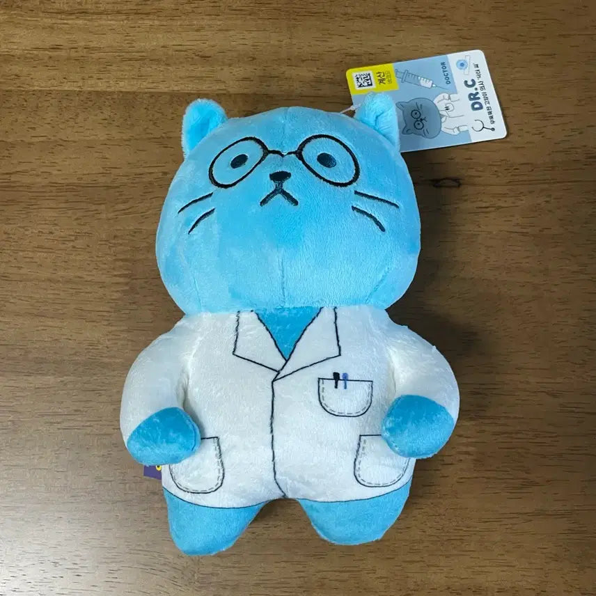 [BUNJANG] DAISO Dr. See Cat Plush Doll / 다이소 닥터 씨 고양이 인형 봉제인형