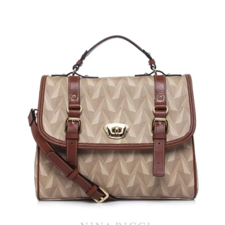 [BUNJANG] Nina Ricci Pattern Crossbody Bag / [가격내림]니나리치 패턴 크로스백 가방