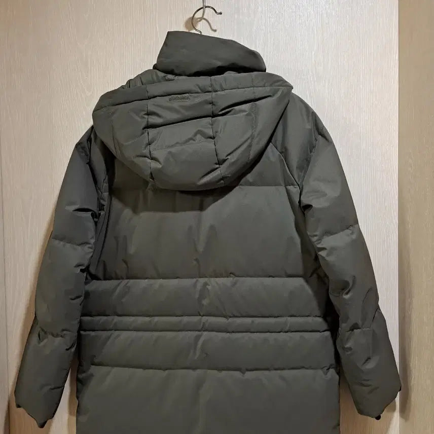[SOLD OUT] 노스페이스 롱패딩 카키색사이즈90