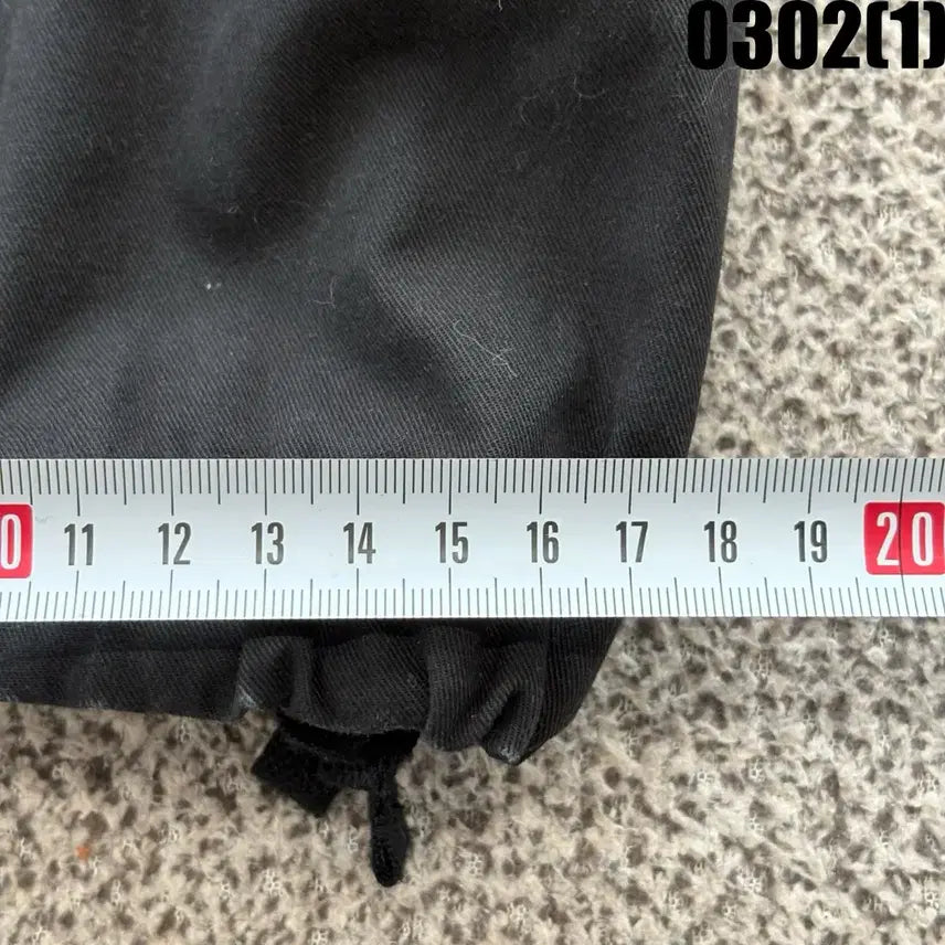 [BUNJANG] Musinsa Black Cargo Pants / 무신사 블랙 카고 바지 면바지 30
