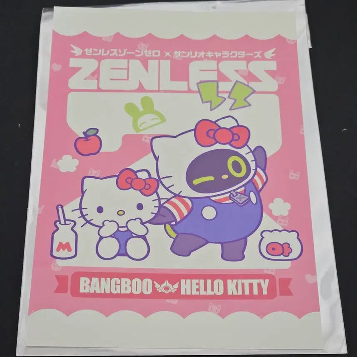 [BUNJANG] Zenless Zone Zero Sanrio Hello Kitty Postcard / 젠레스존제로 gigo 산리오 엔젤디 콜라보 방부 헬로키티 엽서