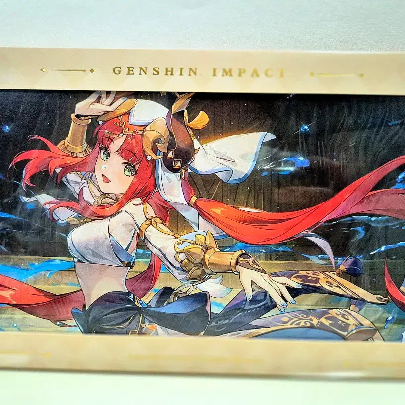 [BUNJANG] Genshin Impact Nilou Illustration Shikishi / 원신 닐루 일러스트 색지