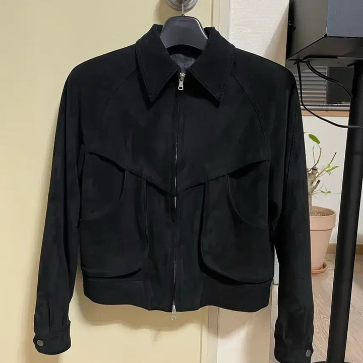 [BUNJANG] Lecom Suede Blouson Jacket / 르콩 블루종