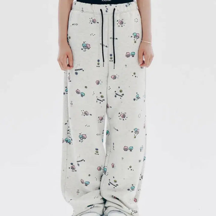 [BUNJANG] Youhee Little Twin Stars Layered Training Pants / 유희 리틀트윈스타 레이어드 팬츠
