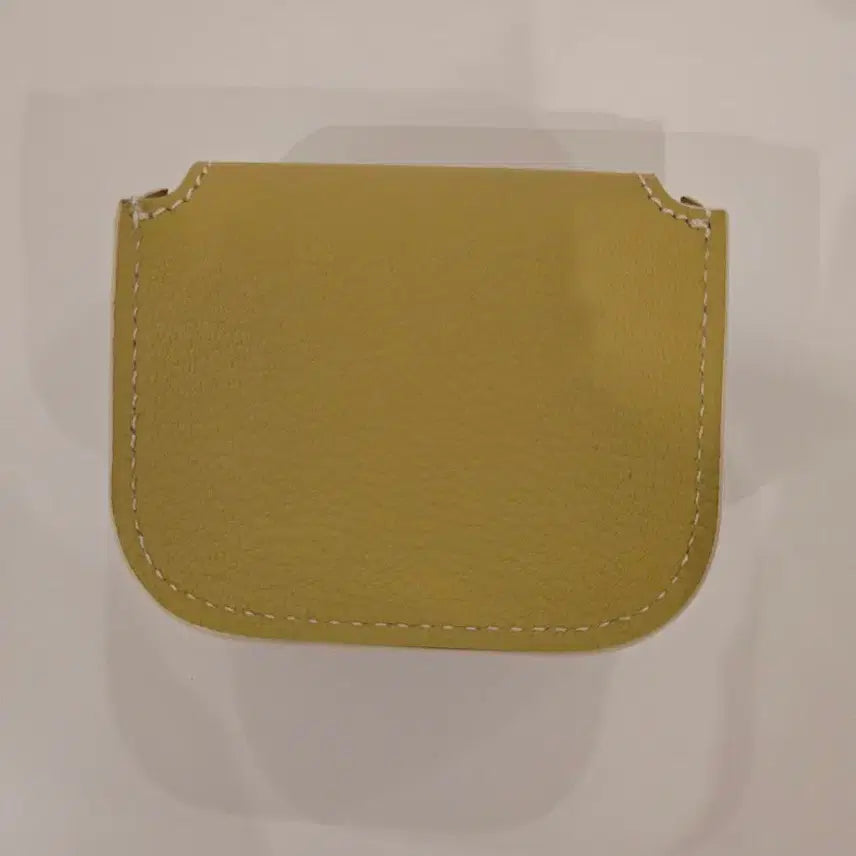 [BUNJANG] ffroi Yellow Leather Card Wallet / [새상품] ffroi 프루아 옐로우 가죽 카드 지갑