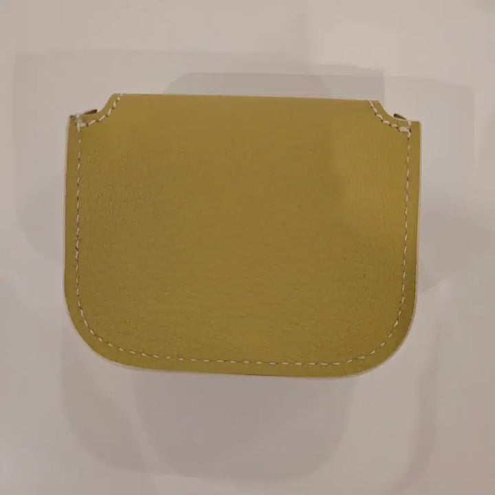 [BUNJANG] ffroi Yellow Leather Card Wallet / [새상품] ffroi 프루아 옐로우 가죽 카드 지갑