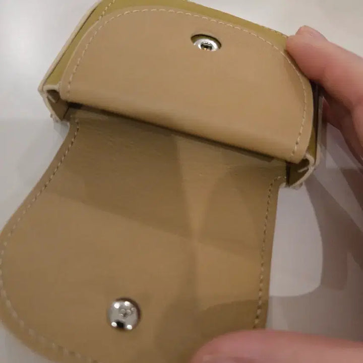 [BUNJANG] ffroi Yellow Leather Card Wallet / [새상품] ffroi 프루아 옐로우 가죽 카드 지갑