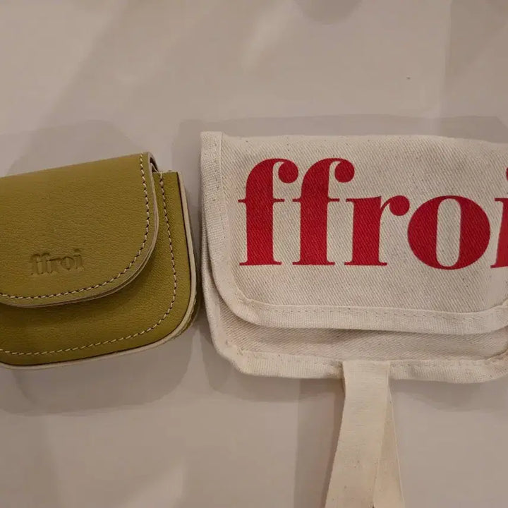 [BUNJANG] ffroi Yellow Leather Card Wallet / [새상품] ffroi 프루아 옐로우 가죽 카드 지갑