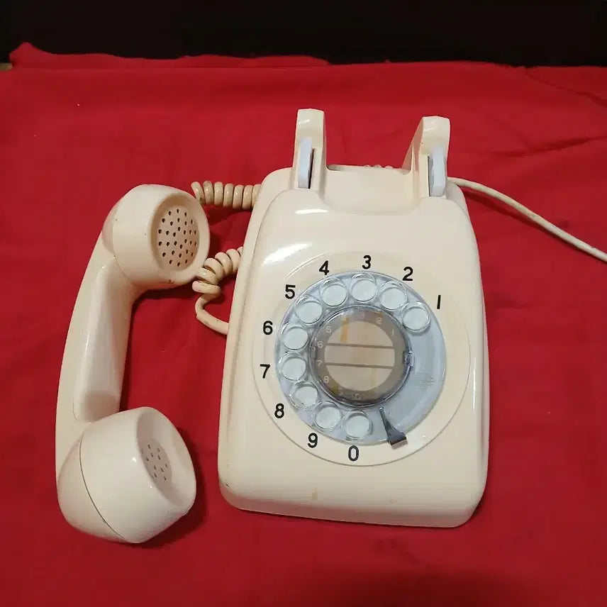 [BUNJANG] Vintage Japanese Ivory Dial Telephone / 엔틱  전화기