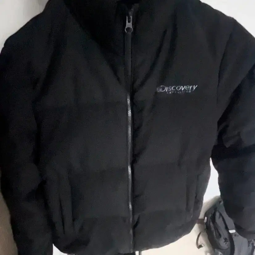 [BUNJANG] Discovery Black Duck Down Padded Jacket / 디스커버리 정품 블랙 덕다운 패딩 95