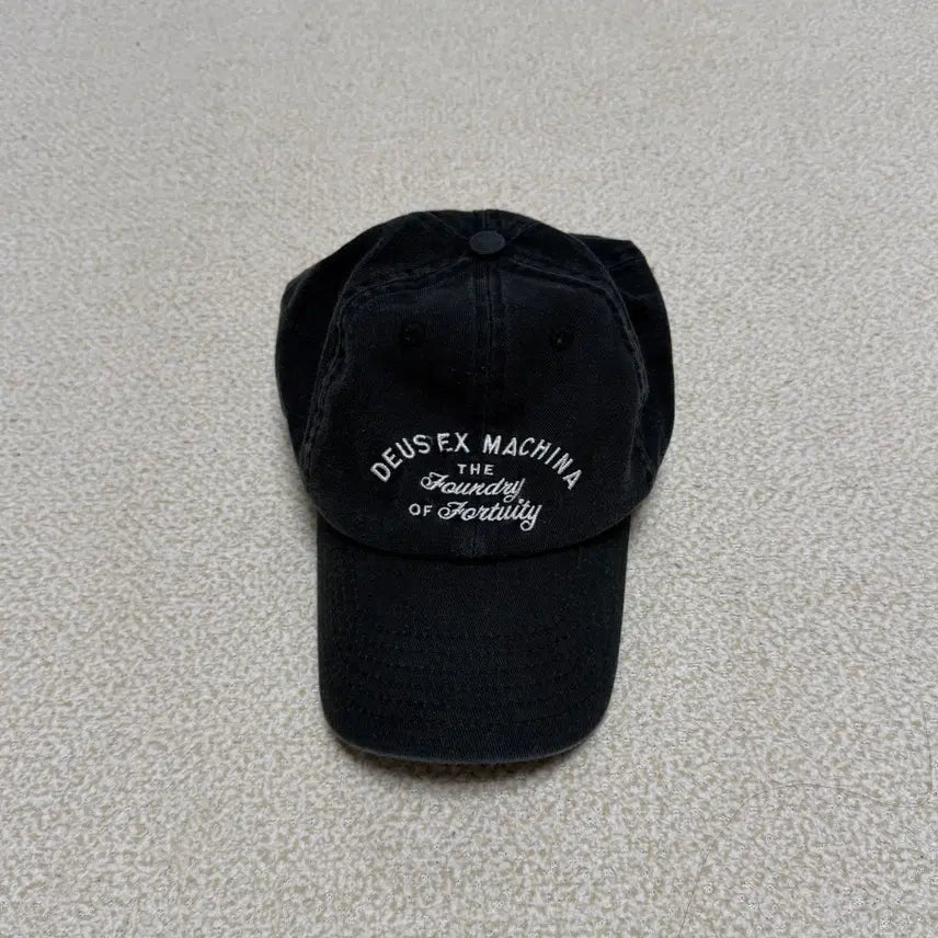 [BUNJANG] Deus Ex Machina Black Ball Cap / 데우스 엑스 마키나 볼캡 블랙