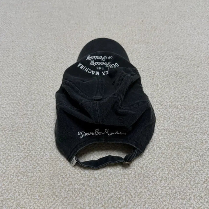 [BUNJANG] Deus Ex Machina Black Ball Cap / 데우스 엑스 마키나 볼캡 블랙