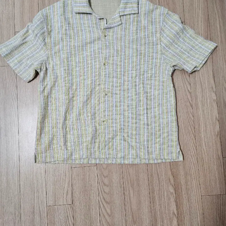 [SOLD OUT] [m] 자라 오픈 카라 셔츠 옐로우
