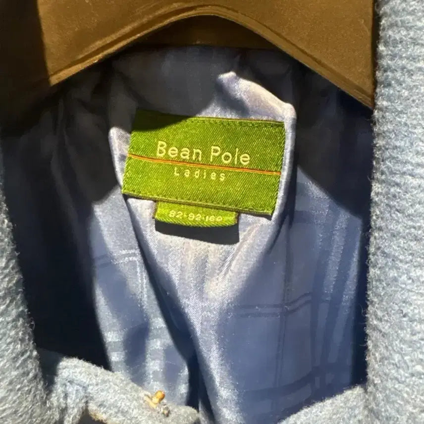 [BUNJANG] Beanpole Ladies Blue Duffle Coat / 빈폴 Ladies 블루 떡볶이 코트 /빈티지코트