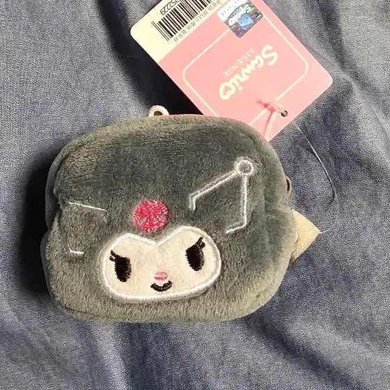 [BUNJANG] Sanrio Characters Mini Square Pouch Keyring Bundle / 산리오 캐릭터 얼굴 미니 스퀘어 파우치 키링 4종 묶음판매