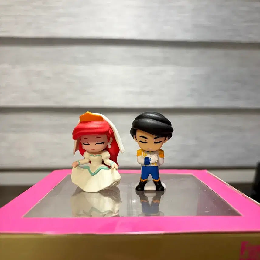 [BUNJANG] Disney The Little Mermaid Ariel &amp; Eric Figure Set / 디즈니 인어공주 에리얼 에릭 정중한인사 가챠 세트