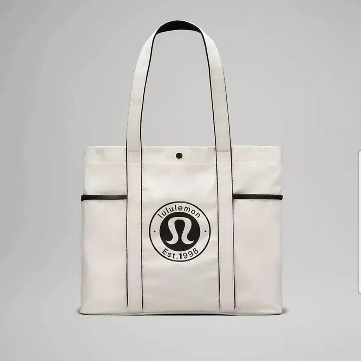 [BUNJANG] Lululemon Daily Multi-Pocket Tote Canvas Bag / 룰루레몬 데일리 멀티포캣 토트 캔버스백 (택있는 새상품)